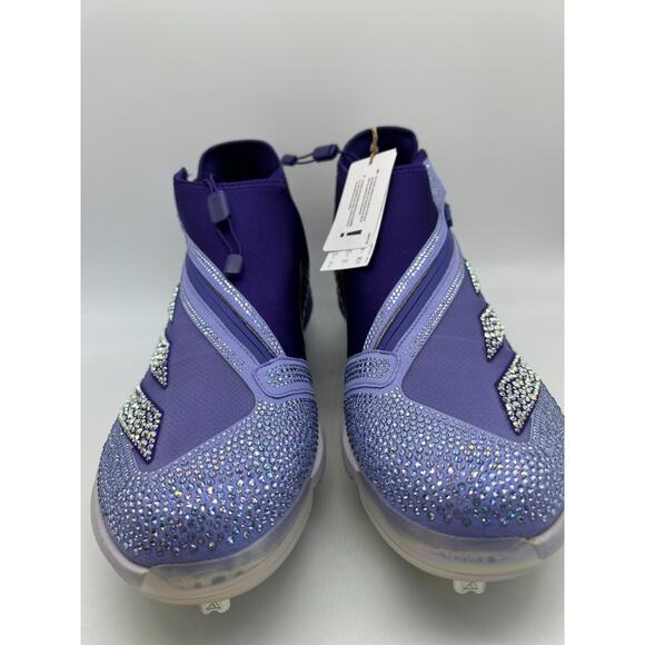 adidas Adizero Impact+ Baseball Swarovski Light Purple Cleats IH8154 Men's 13 - Picture 10 of 16